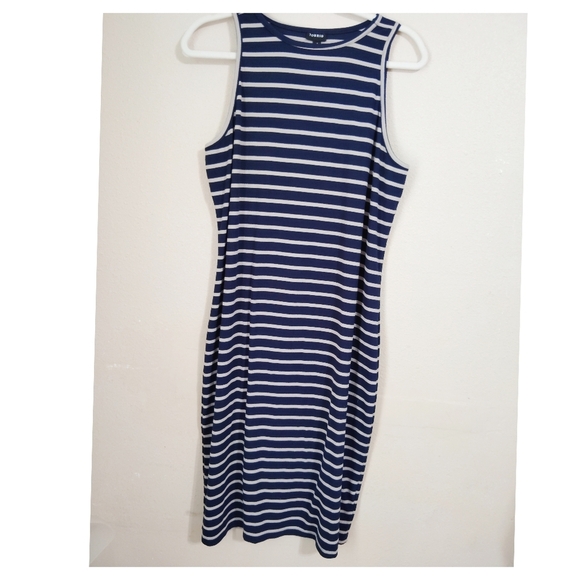 Torrid Midi Rib Bodycon Dress Size 1 - Picture 2 of 5